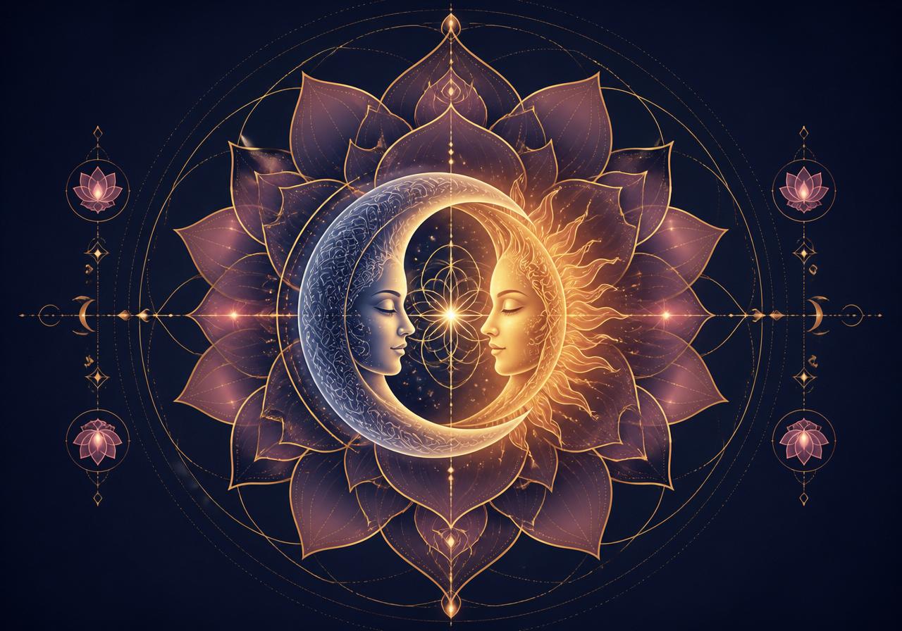 Shiva and Shakti — two complementary energies in balance