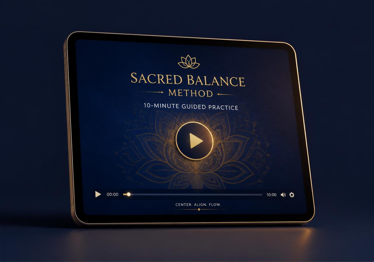 Sacred Balance Method 10-minute guided practice